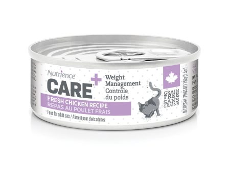 Conserve pour chat Nutrience Care - Contrôle du poids chat 156g Hot on Sale