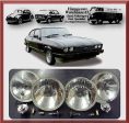 Ford Capri Mk3 5 & 3 4  Sealed Beam Halogen Quad Headlight Conversion Kit #1 For Discount