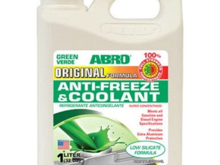 ABRO 100% Anti-Freeze and Coolant AF-504-1L (MMUSA357) Gallon Sale