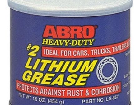 ABRO #2 Heavy-Duty Lithium Grease LG-857 (MABRO043) Discount